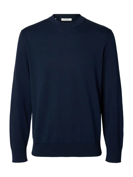 SELECTED Pulover SLHTORINO bleumarin