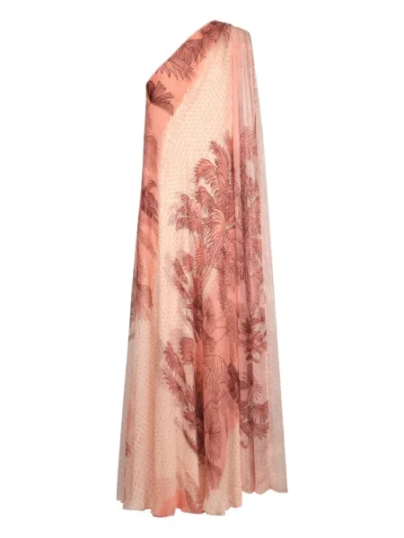Rochie maxi Johanna Ortiz cu imagine eleganta cu un umăr gol