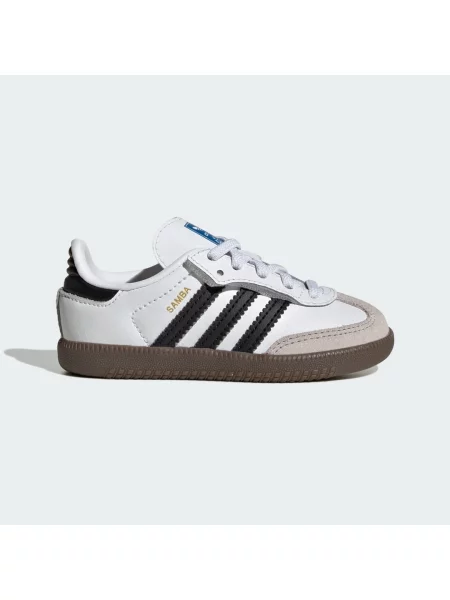Boty Samba OG Comfort Closure Elastic Lace Kids bílé
