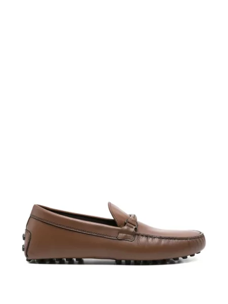 Pantofi loafer Tod's din piele maro