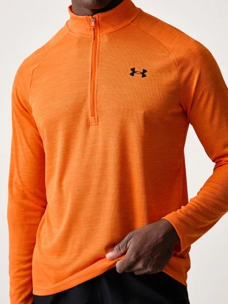 Under Armour melegítőfelső férfi Tech Textured narancsszínű