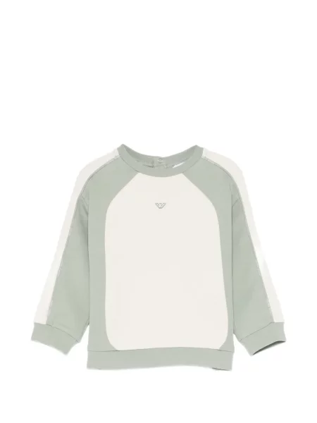 Gyerek szvetter Emporio Armani zöld