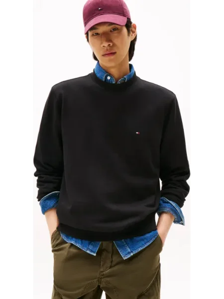 Tommy Hilfiger Hanorac TERRY | regular fit negru