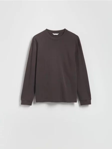 Лонгслив Reserved коричневый