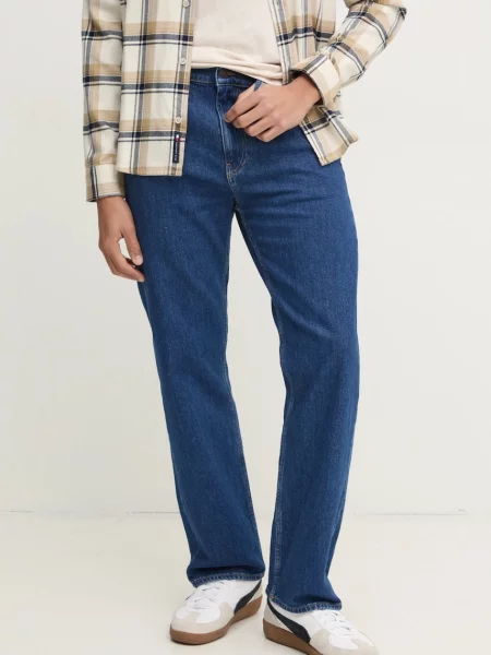 Tommy Jeans jeansy granatowe
