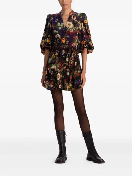 Rochie mini Alice + Olivia de costum negru