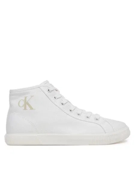 Calvin Klein Jeans Tenisice Ess Vulc Mid Cv Mg Wn bijela