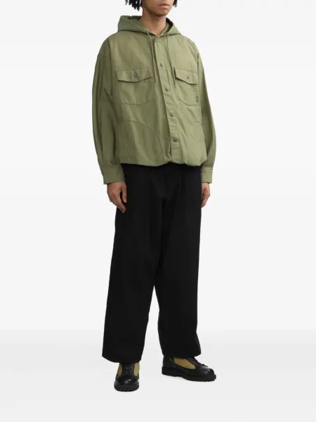 Pantaloni Neighborhood plisate negru