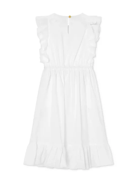 Rochie midi copii Versace alb