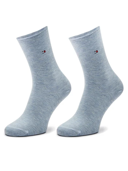 Șosete lungi Tommy Hilfiger albastru