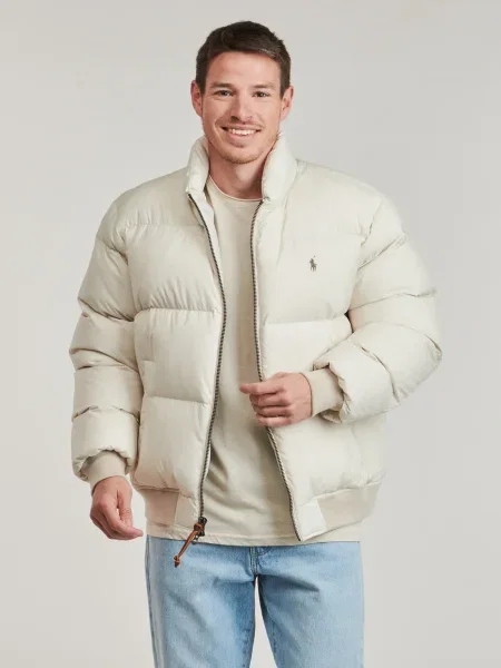 Polo Ralph Lauren Geacă de iarnă kaki alb