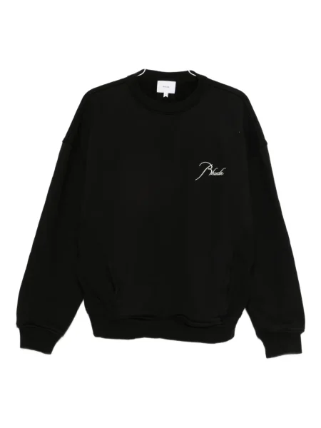 Hanorac Rhude cu imagine negru