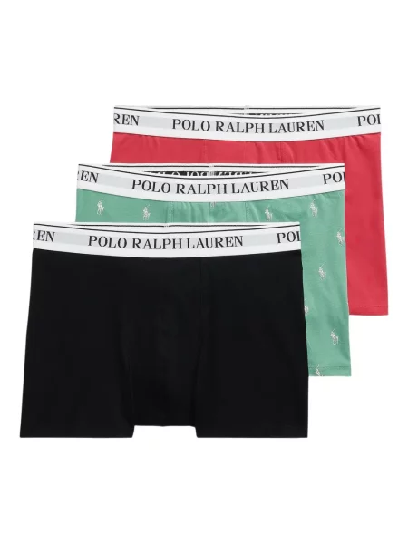 Kołnierzykowy bokserki Polo Ralph Lauren zamszowe ocieplane białe