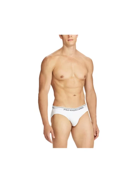Obcisłe bokserki w zestawie 3 szt. Polo Ralph Lauren białe