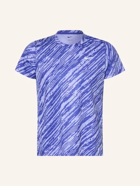 Nike Funkční Tričko Nikecourt Victory tmavě modrá / tmavě modrá bílé
