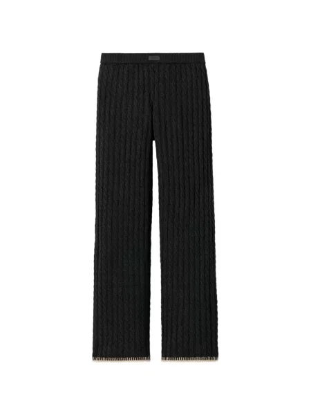 Pantaloni Ugg tricotate negru