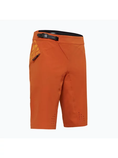 Мъжки къси панталони за колоездене SILVINI Fabriano orange оранжево