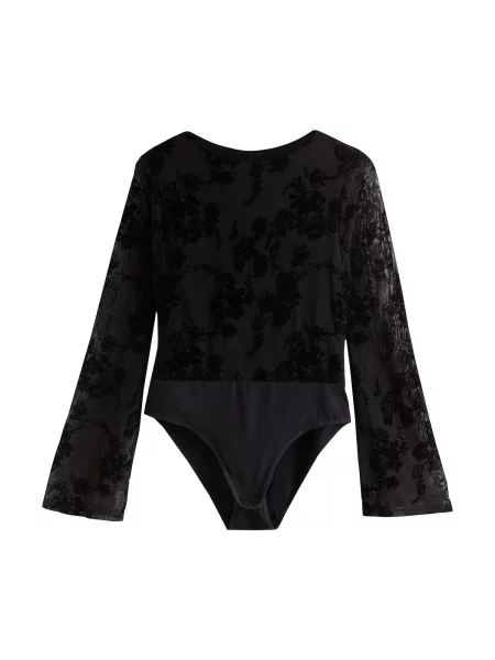 Next Tricou body negru