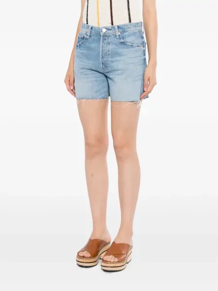 Pantaloni scurți din denim Mother