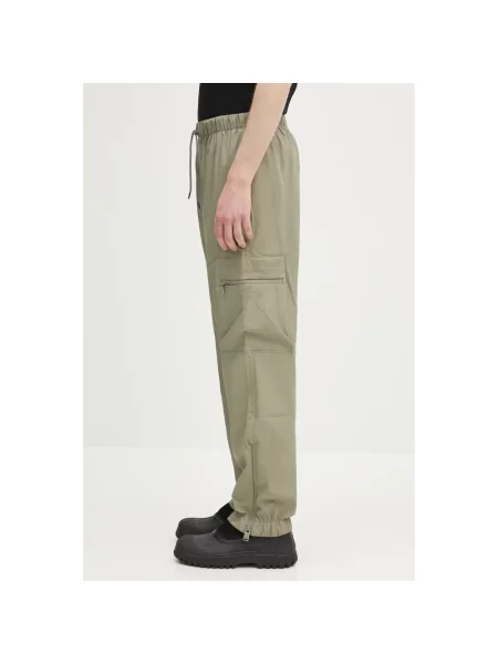 Rains spodnie Cargo Rain Pants Regular W3 w fasonie cargo zielony