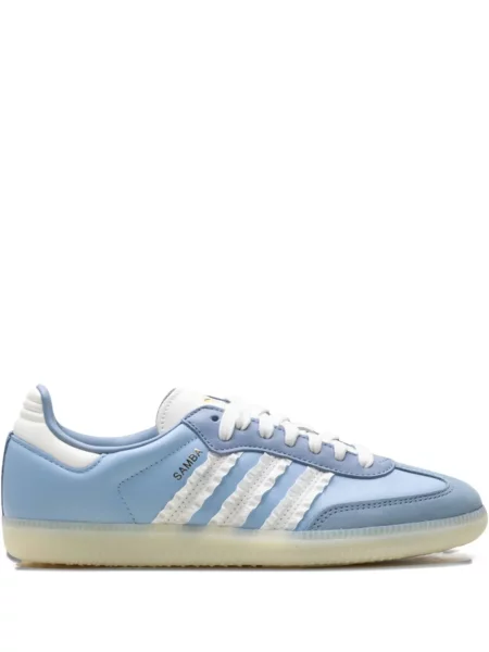 Kožené lakované tenisky Adidas Superstar bílé