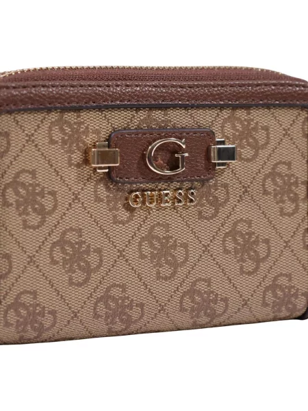 Portofel Guess cu autograf maro