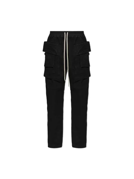 Spodnie cargo Rick Owens czarne