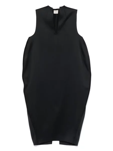 Rochie midi Khaite până la genunchi de costum negru