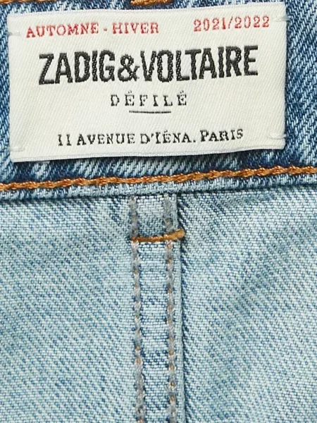 Pantaloni Zadig&voltaire albastru