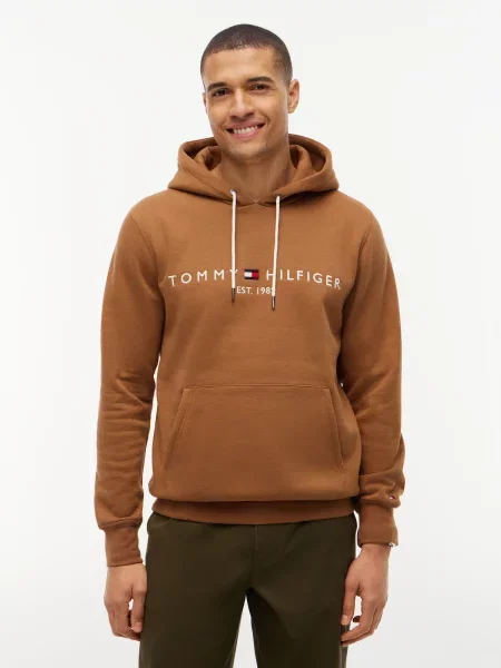 TOMMY HILFIGER Mikina krémová hnedá