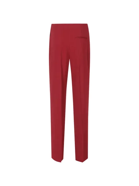Pantaloni Alberta Ferretti roșu