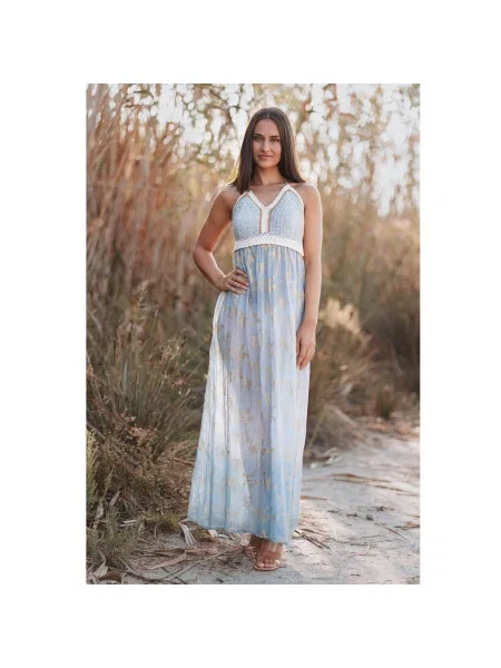 Hosszú maxi ruha Isla Bonita By Sigris kék