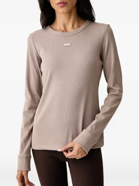 Дълго тениска Dkny сиво