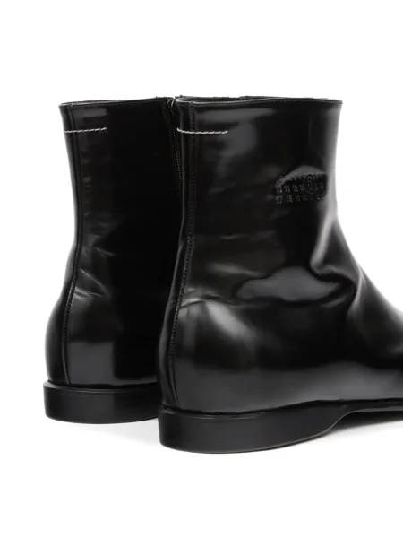 Боти до глезена Mm6 Maison Margiela с квадратен връх черно