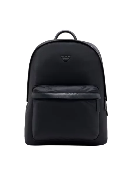 Torba Emporio Armani skórzana czarna
