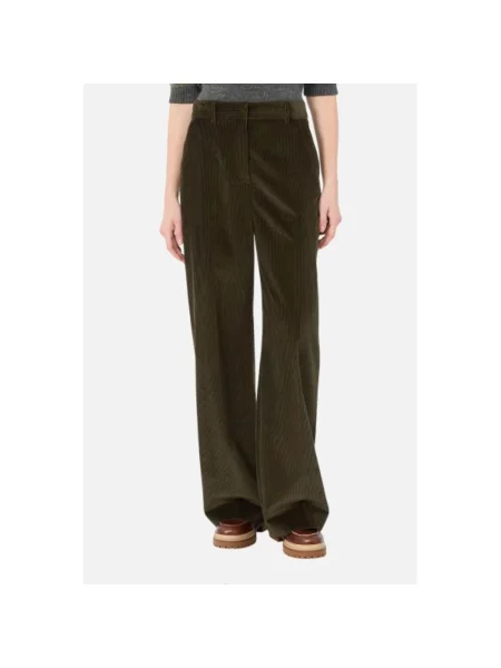 Spodnie Weekend Max Mara zielone