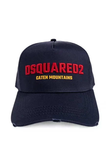 Șapcă Dsquared2 cu broderie albastru