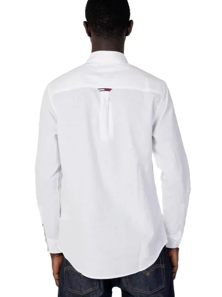 Majica Tommy Hilfiger Jeans bela