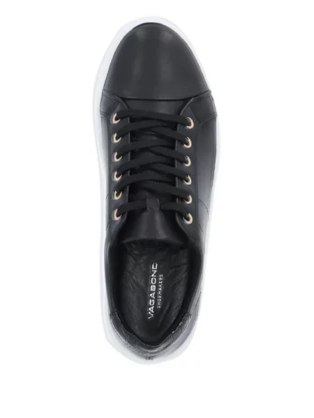 Sneakerși Vagabond cu platformă negru