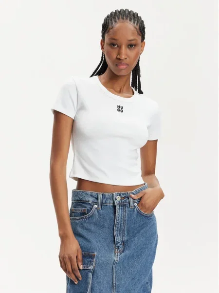 Hugo Tricou Delanor alb