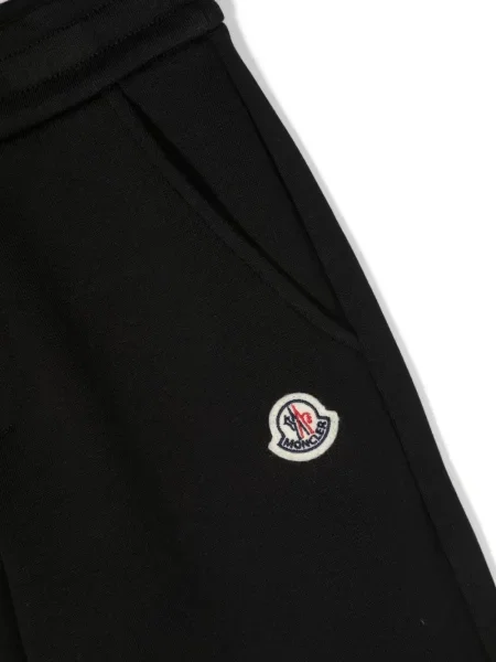 Spodnie dziecięce Moncler Enfant czarne
