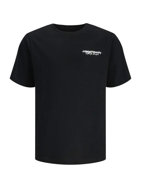 JJ Rebel Tricou JREBZACK negru alb