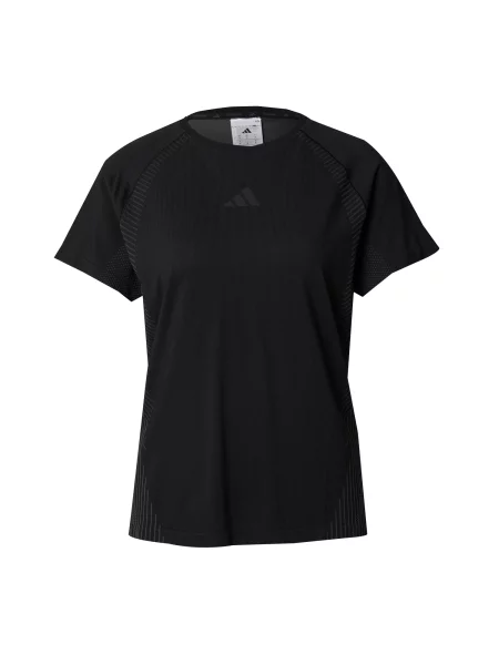 ADIDAS PERFORMANCE Funkční tričko tmavě šedá černá