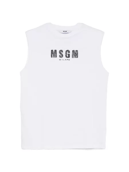 Kamizelka dziecięca Msgm biała