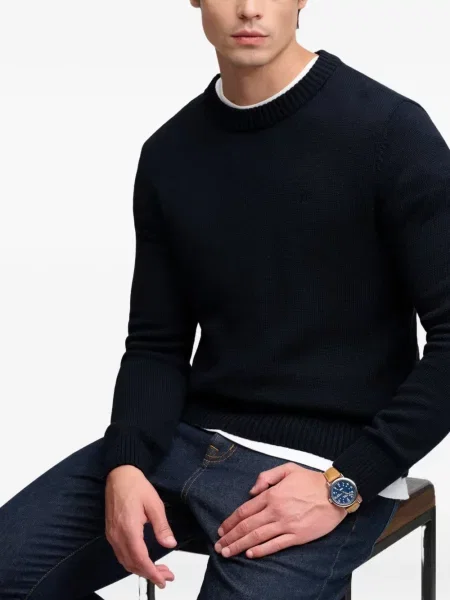 Пуловер Superdry синьо