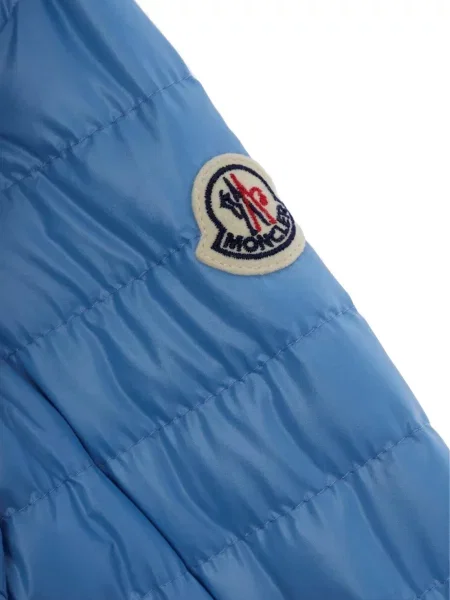 Płaszcz dziecięcy Moncler Enfant niebieski