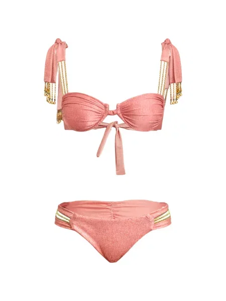 Szydełkować top Del Maar różowy