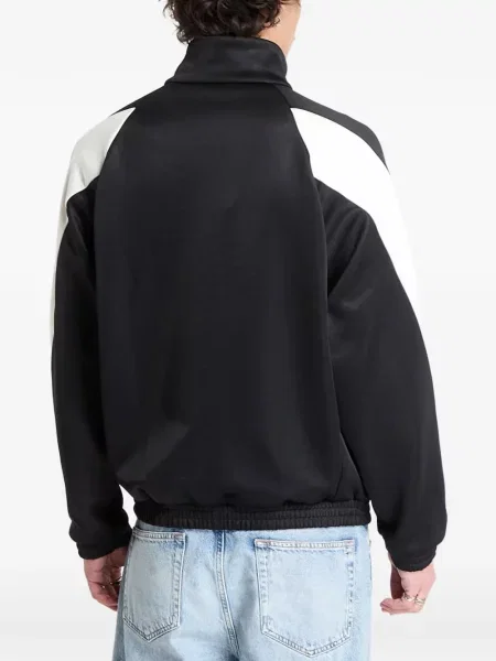 Krótka graficzny koszulka Adidas Campus z perforacją szara