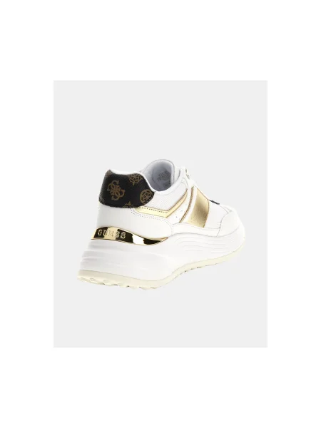 Guess Sneakersy FLTFON biela