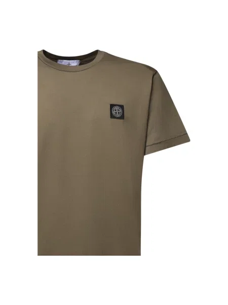 Koszulka Stone Island z kamieniami zielona